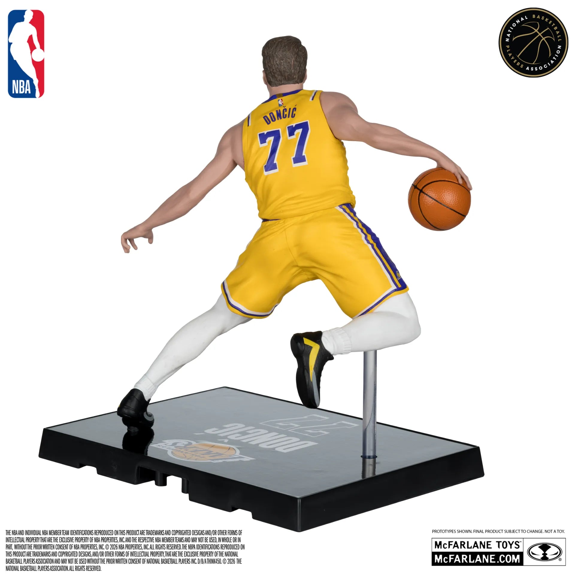 NBA  SPORTSPICKS LUKA DONCIC (LA LAKERS) POSED FIGURES