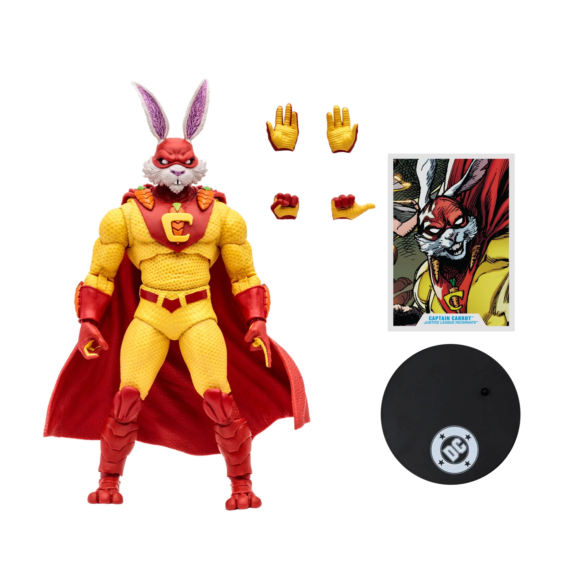 MCFARLANE VAULT DC MULTIVERSE 7-INCH CAPTAIN CARROT ACTION FIGURE
