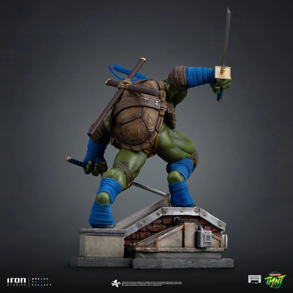 TEENAGE MUTANT NINJA TURTLES LEONARDO UNLEASHED 1/10 STATUE
