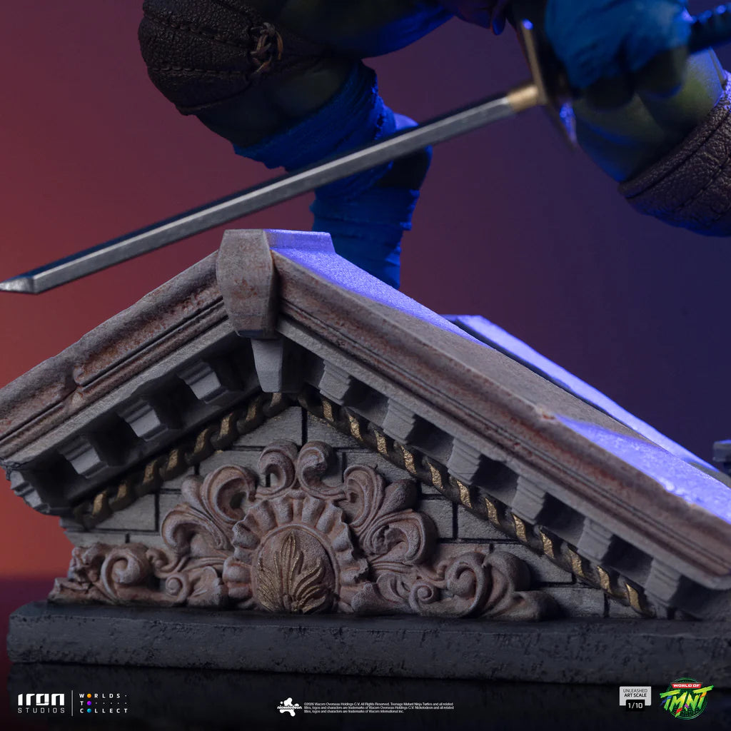 TEENAGE MUTANT NINJA TURTLES LEONARDO UNLEASHED 1/10 STATUE