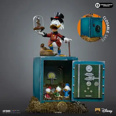 DUCK TALES UNCLE SCROOGE MCDUCK AND NEPHEWS	1/10 STATUE