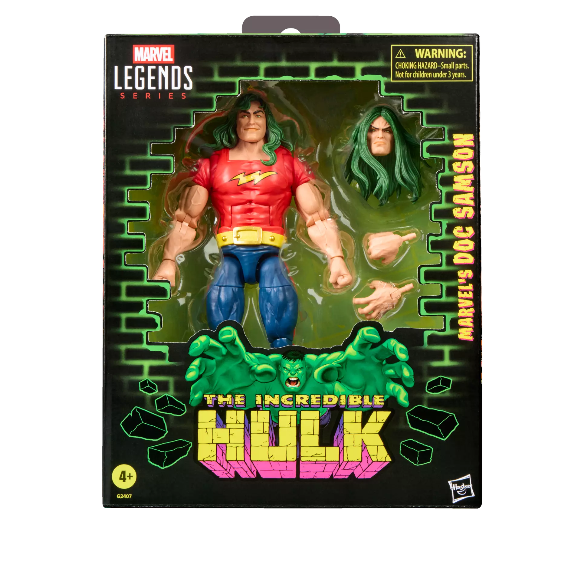 MARVEL LEGENDS INCREDIBLE HULK DOC SAMSON ACTION FIGURE