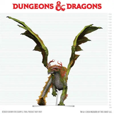 D&D ICONS OF THE REALMS ADULT SPIRIT DRAGON BOXED MINIATURE