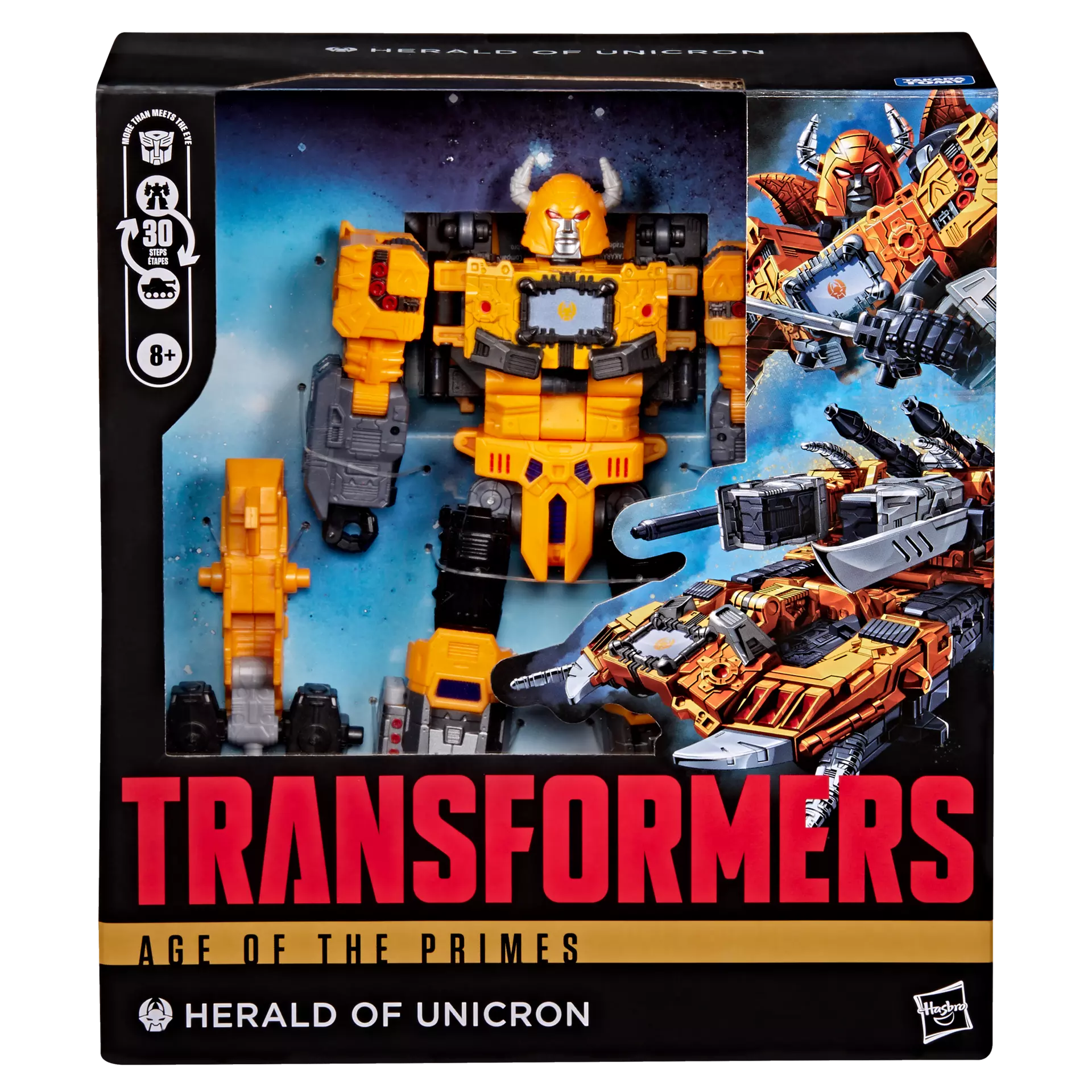 TRANSFORMERS AGE OF THE PRIMES HERALD OF UNICRON ACTION FIGURE