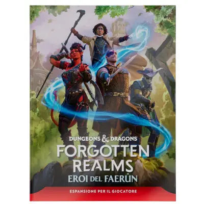 DUNGEONS & DRAGONS FORGOTTEN REALMS HEROES IN FAERUN ITALIANO