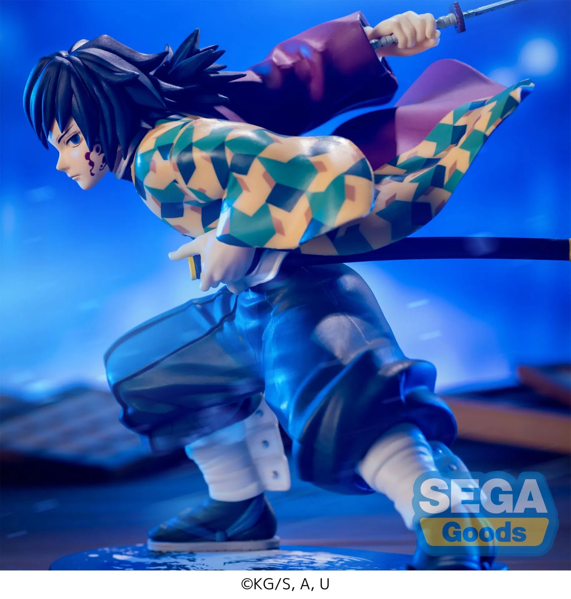 DEMON SLAYER GIYU TOMIOKA AWAKENING LUMINASTA FIGURE