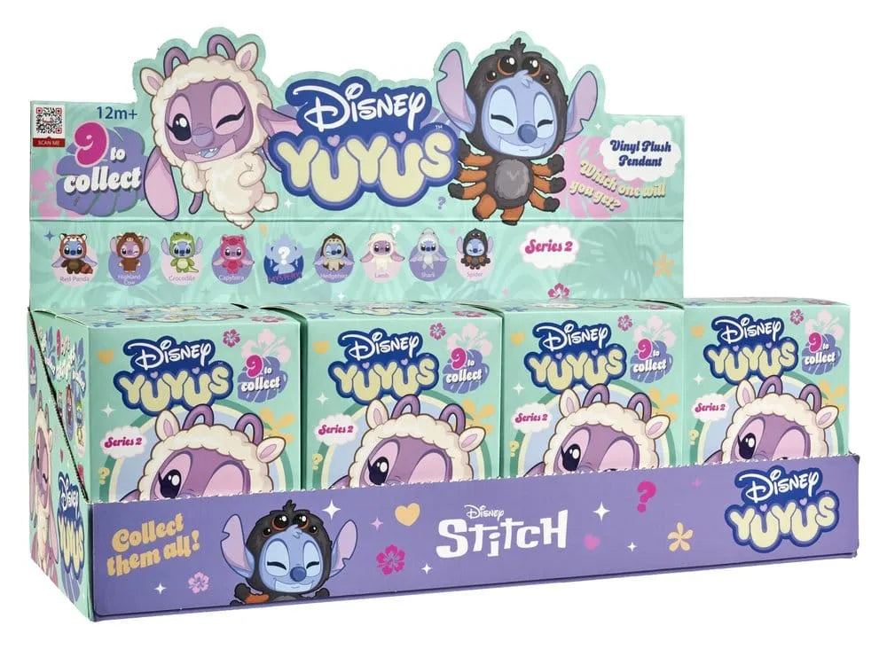 DISNEY STITCH YUYUS PELUCHE WAVE 2 BAG CLIP BLIND BOX (8)