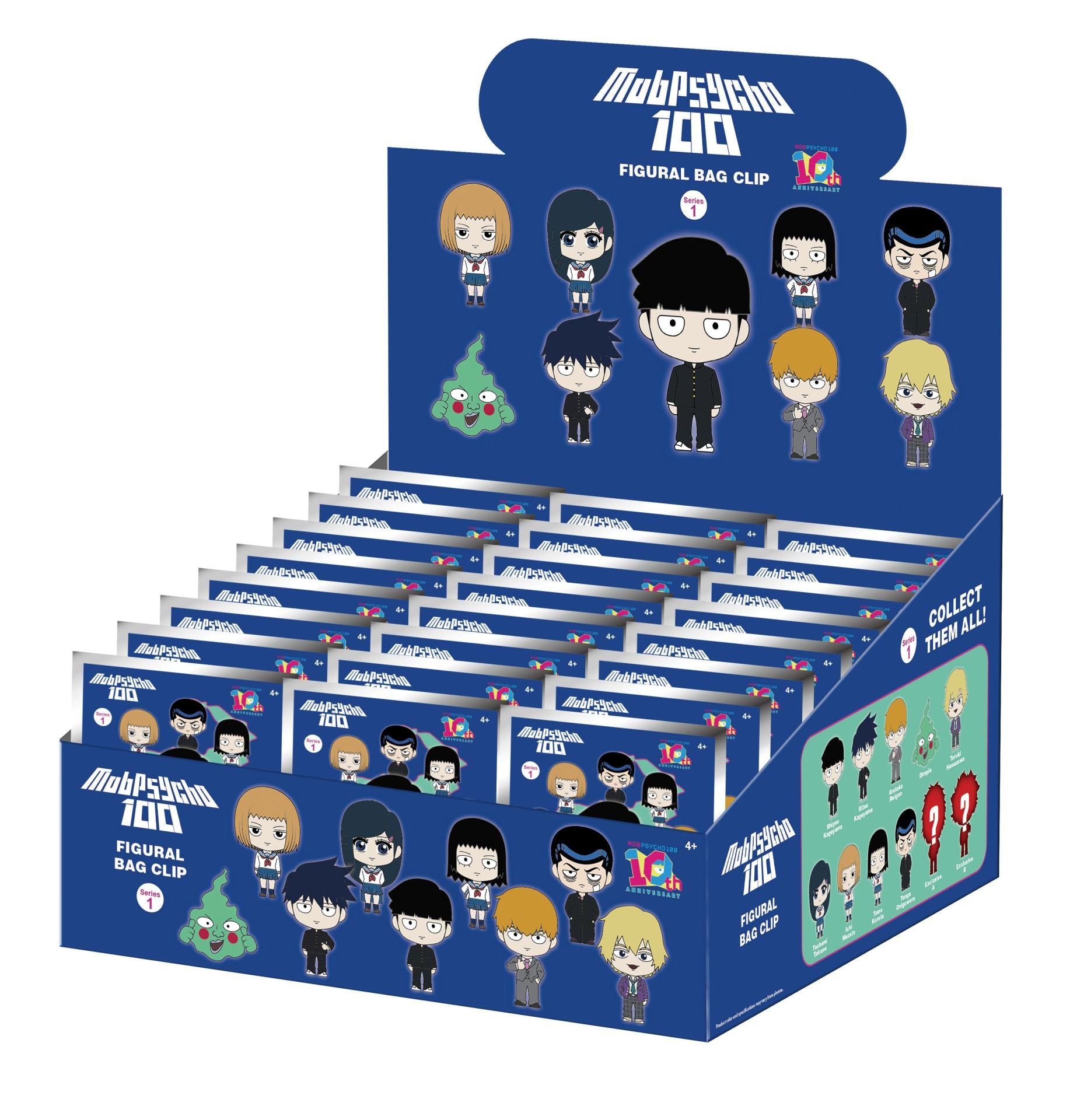 MOB 100 BAG CLIP BLIND BOX DISPLAY (24)