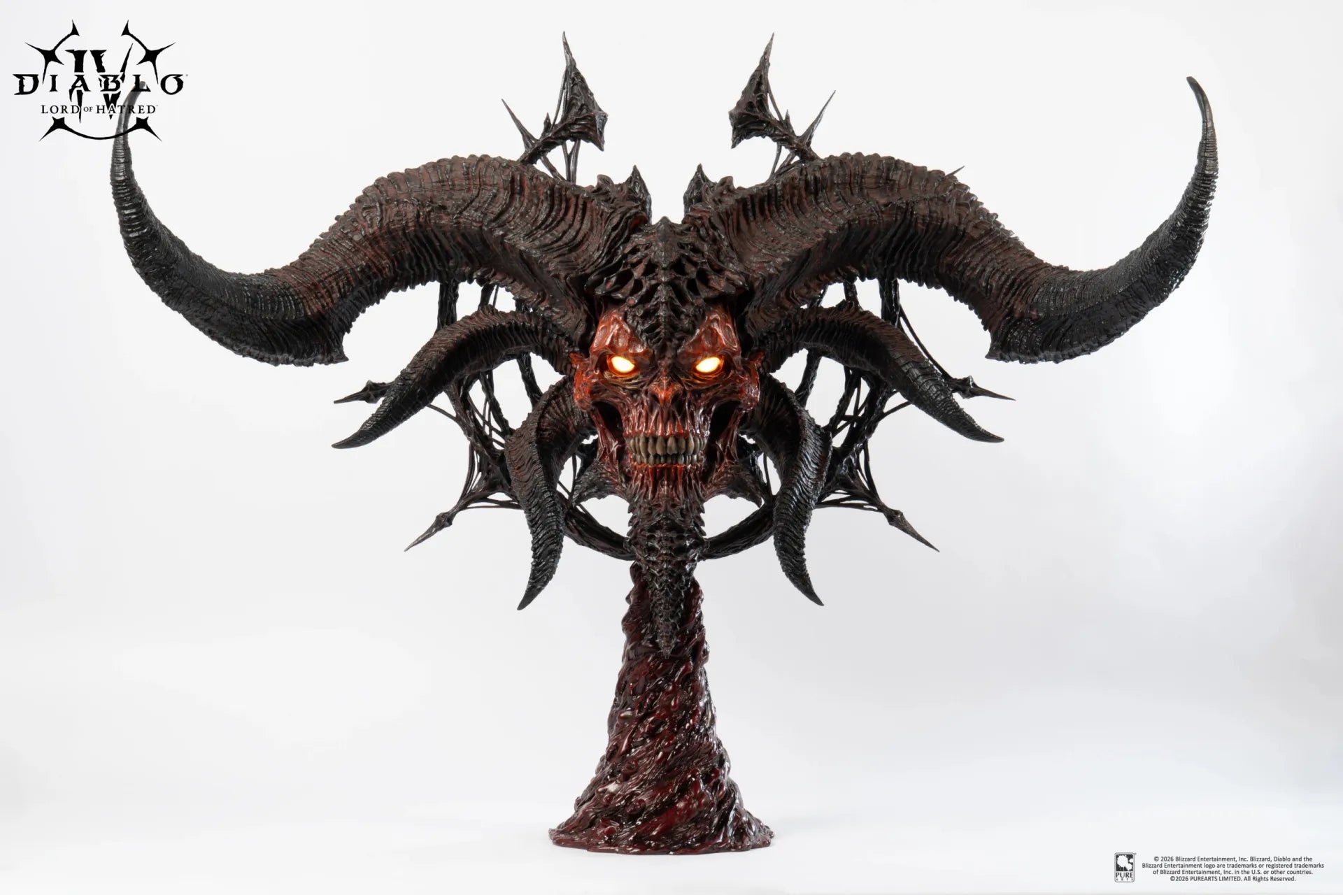 DIABLO IV LORD OF HATRED MEPHISTO ARTMASK LIFE-SIZE