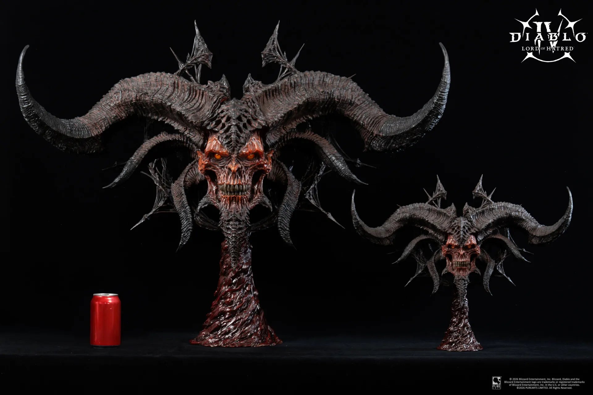 DIABLO IV LORD OF HATRED MEPHISTO 1/2 SCALE ARTMASK