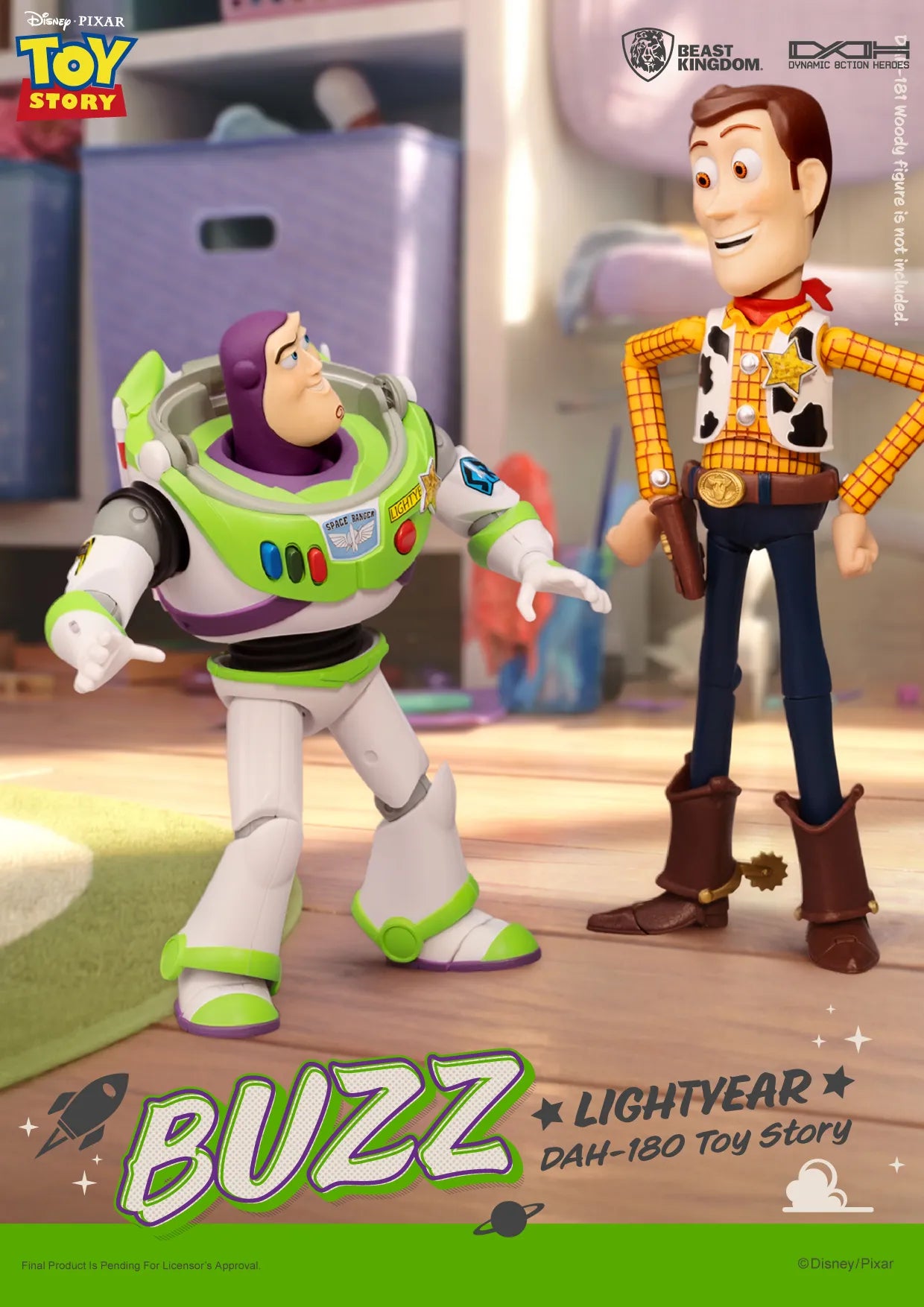 TOY STORY BUZZ LIGHTYEAR DAH ACTION FIGURE