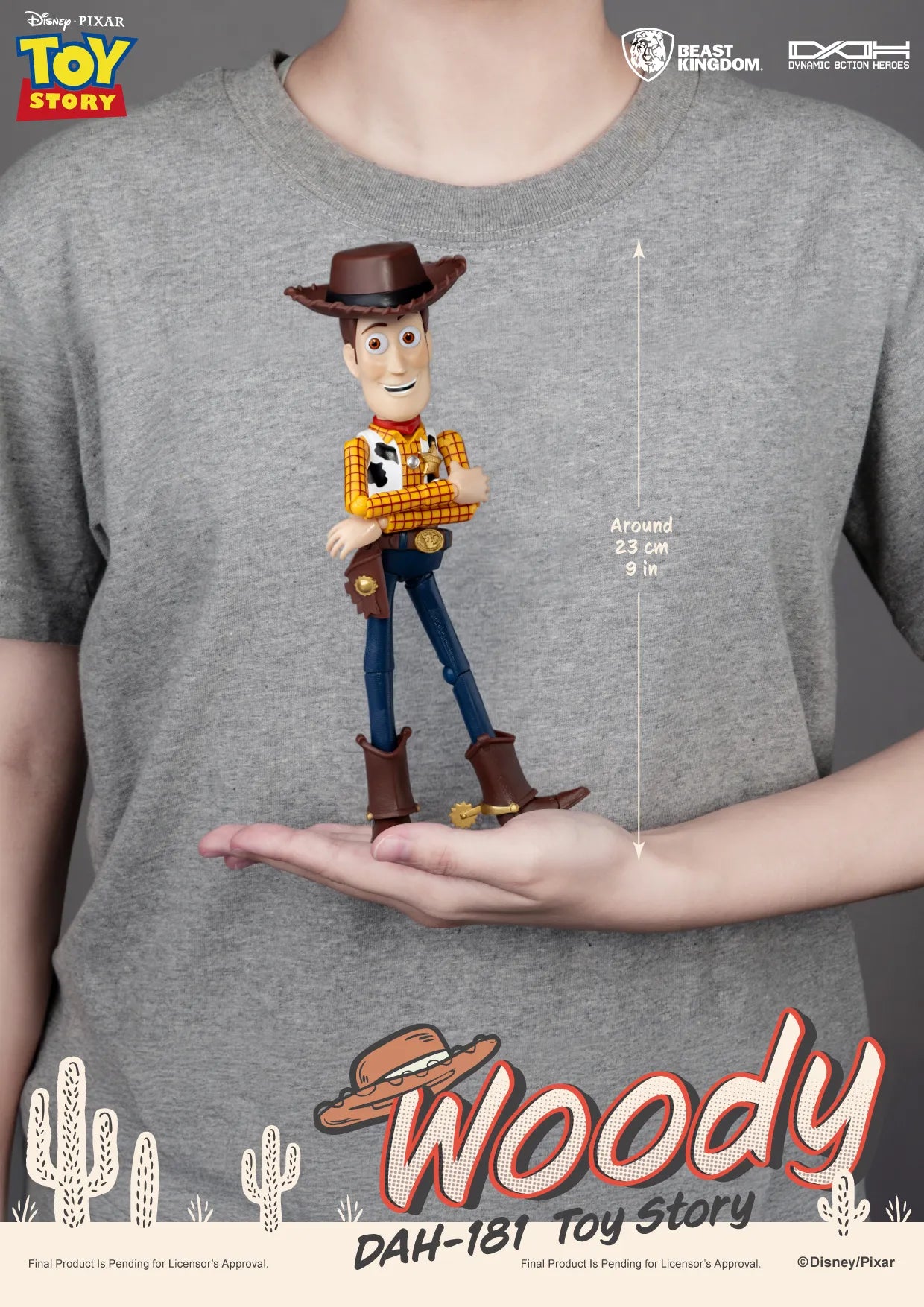 TOY STORY WOODY DAH ACTION FIGURE