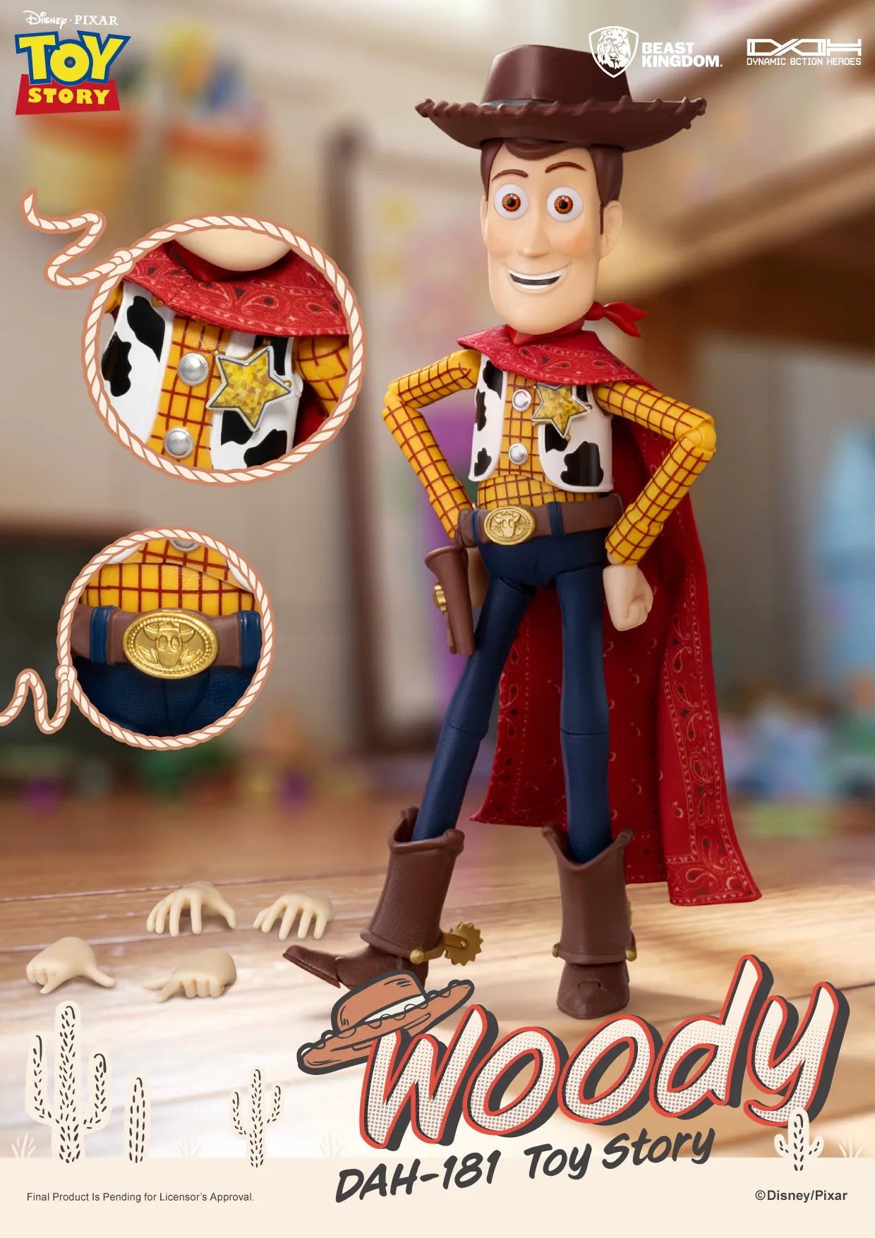 TOY STORY WOODY DAH ACTION FIGURE