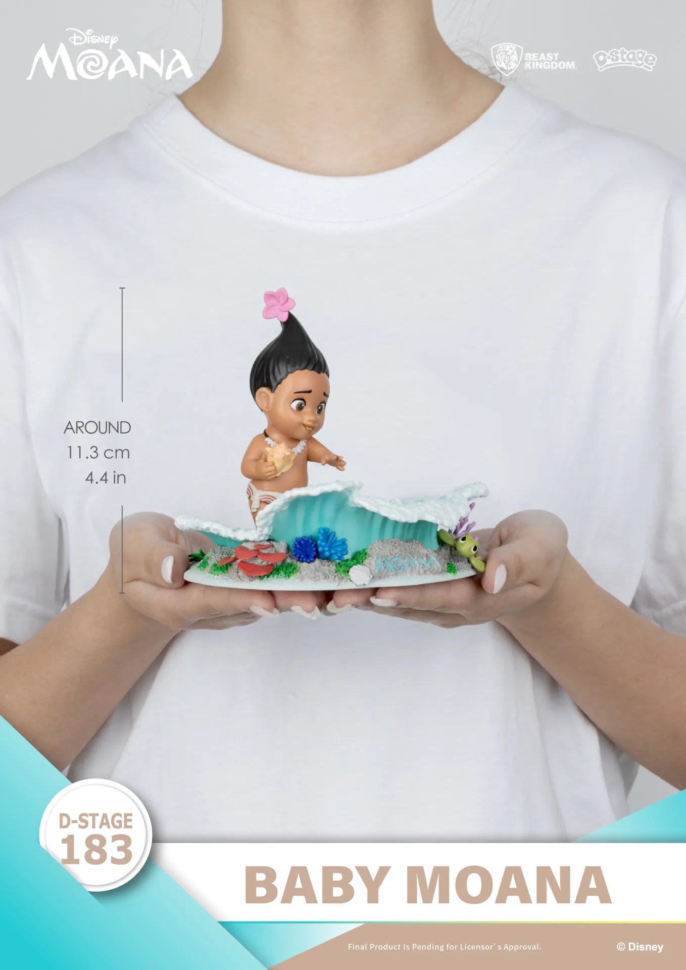 MOANA BABY MOANA D-STAGE MINI FIGURA
