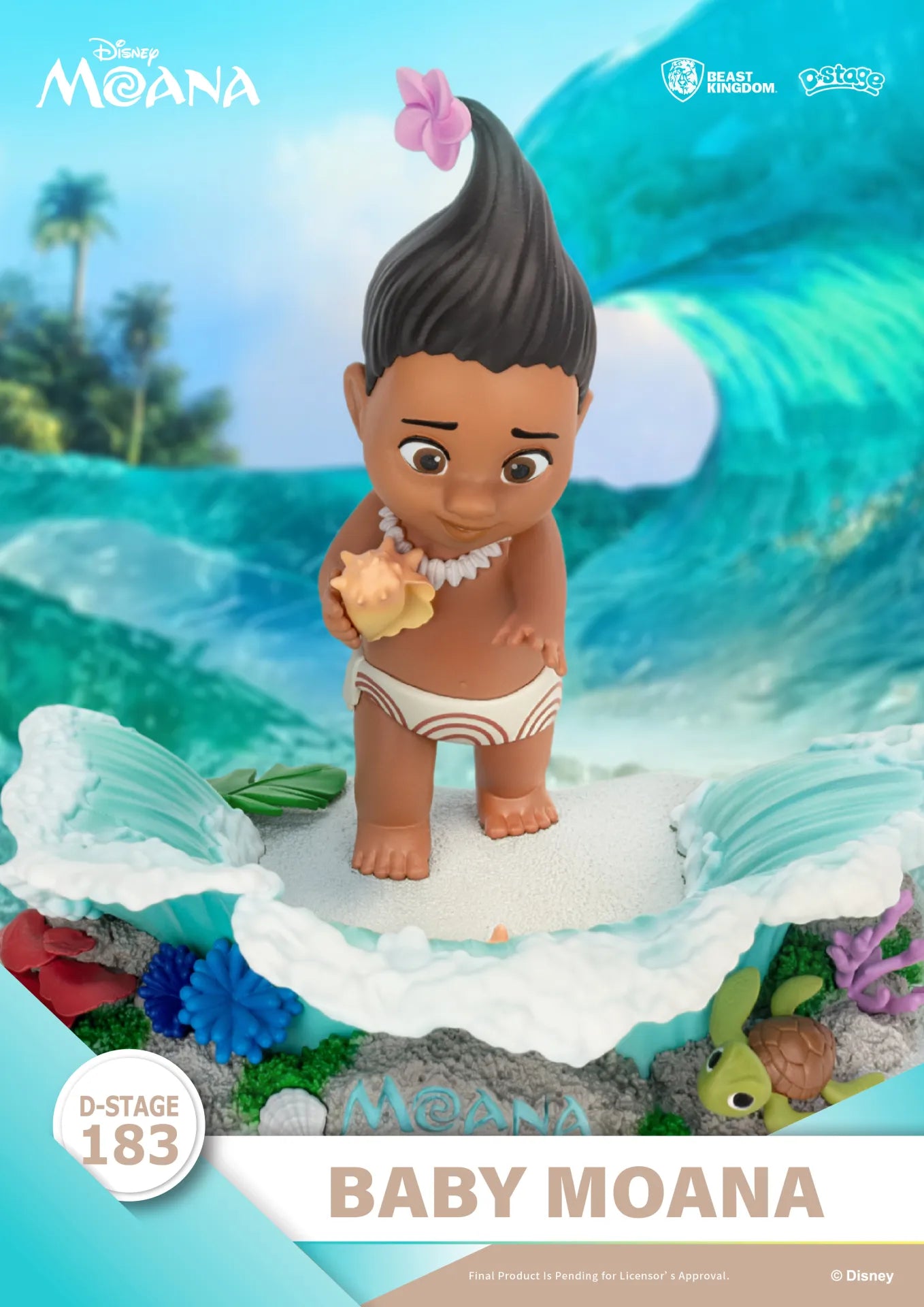 MOANA BABY MOANA D-STAGE MINI FIGURA
