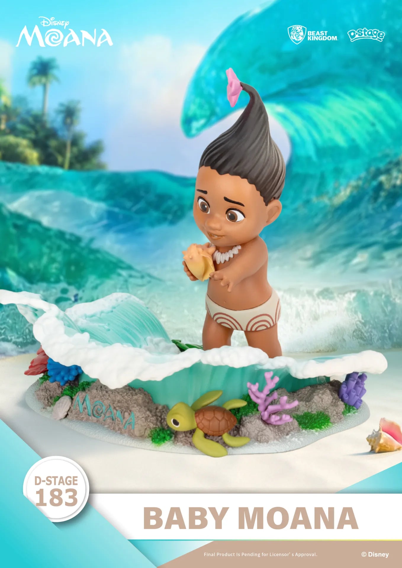 MOANA BABY MOANA D-STAGE MINI FIGURA