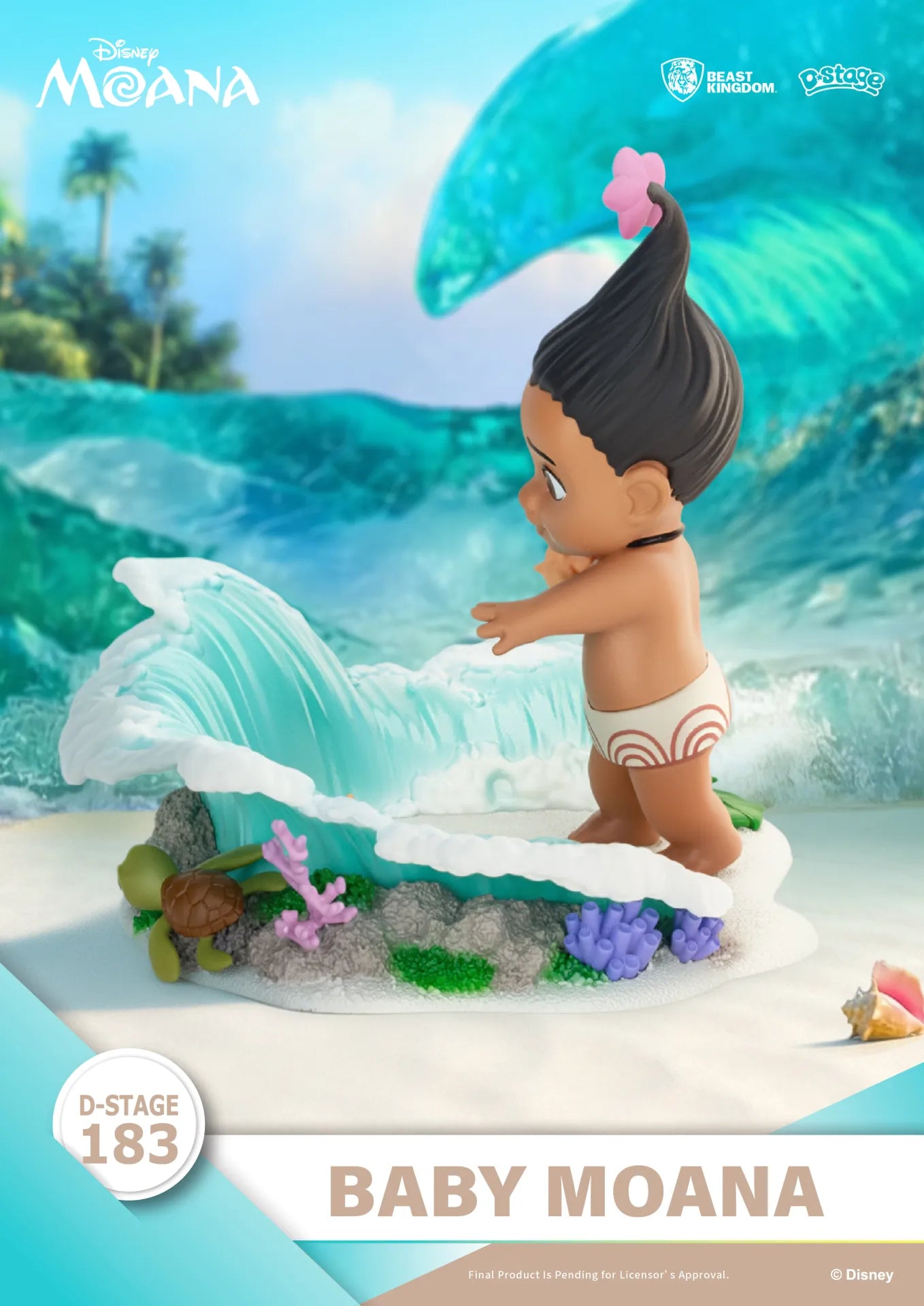 MOANA BABY MOANA D-STAGE MINI FIGURA