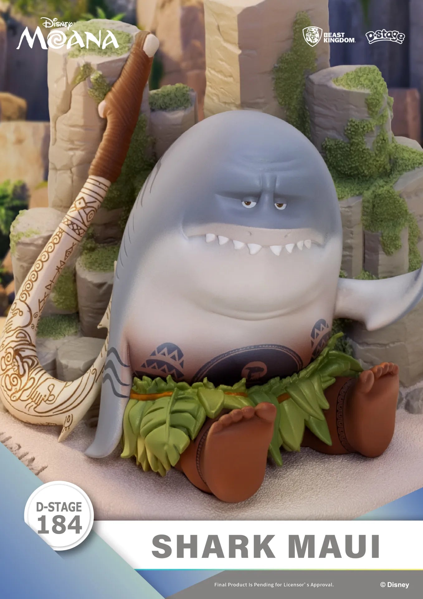 MOANA SHARK MAUI D-STAGE MINI FIGURA