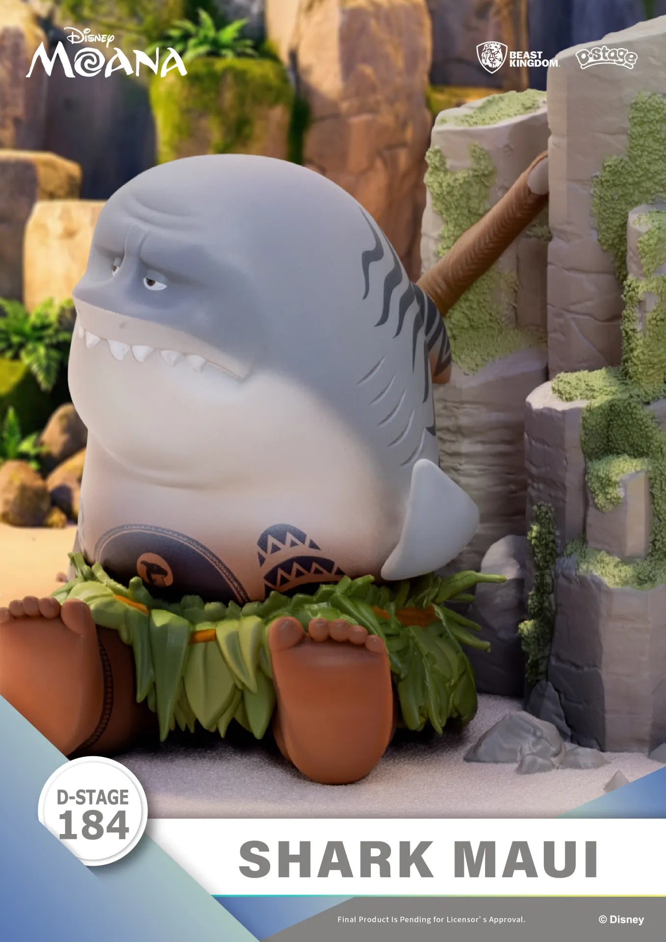 MOANA SHARK MAUI D-STAGE MINI FIGURA