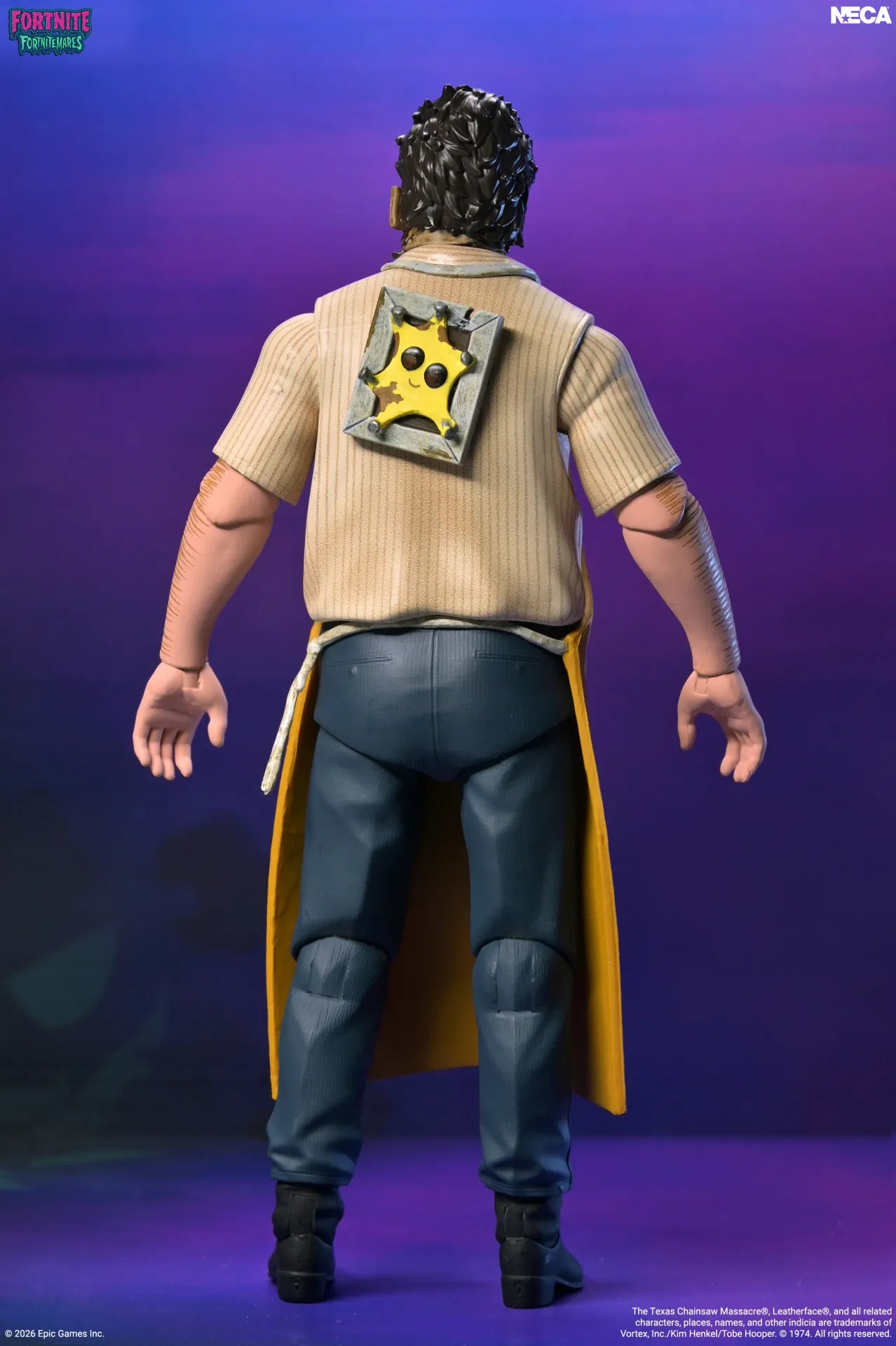 FORTNITE X TEXAS CHAINSAW MASSACRE LEATHERFACE ACTION FIGURE
