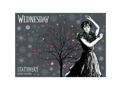WEDNESDAY ADVENT CALENDAR SATIONERY SET