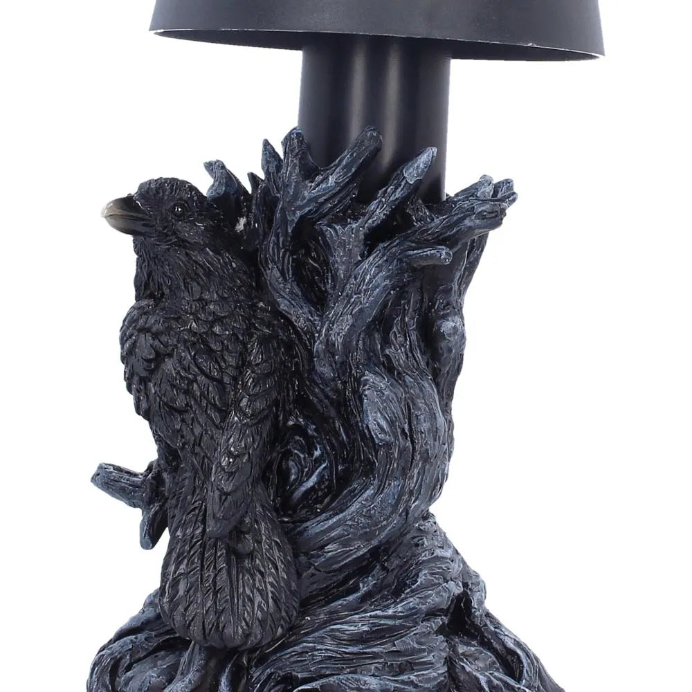 NEVERMORE GOTHIC RAVEN LED LAMP