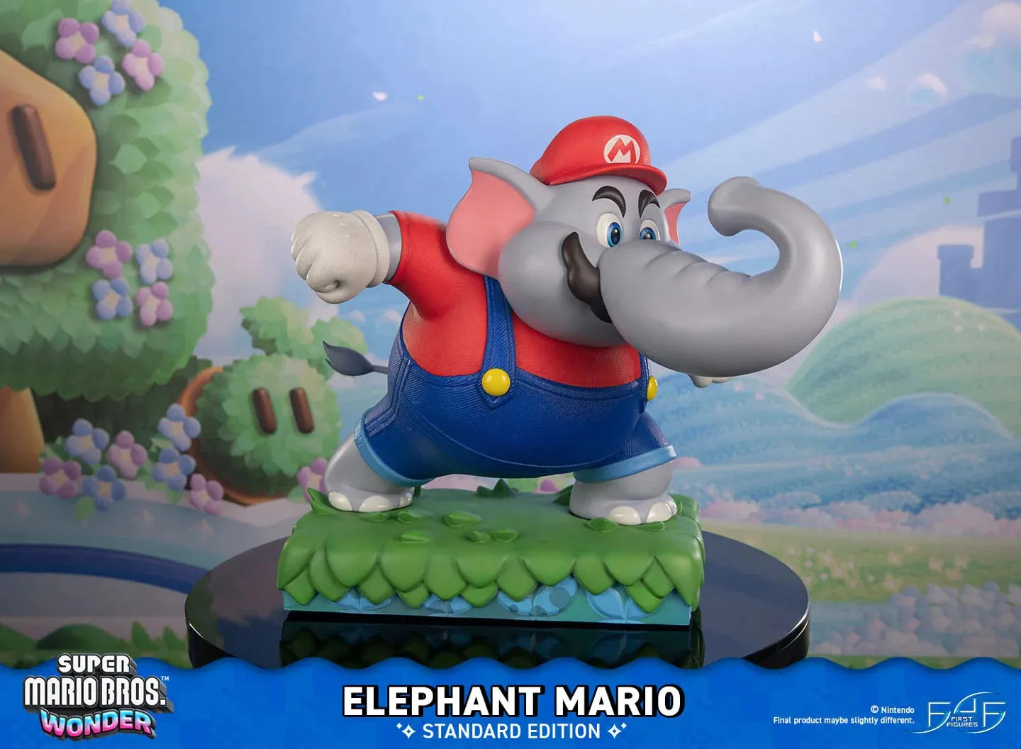 SUPER MARIO BROS ELEPHANT MARIO RESIN STATUE