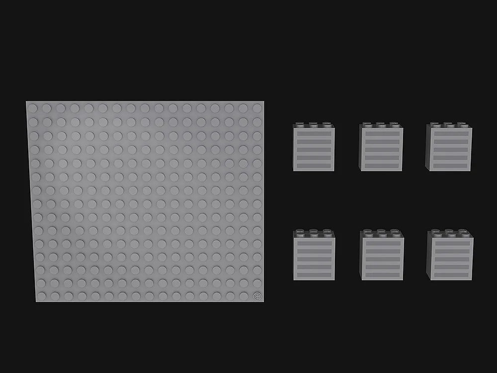 BUILDING A + BASE SET BRICKROID
