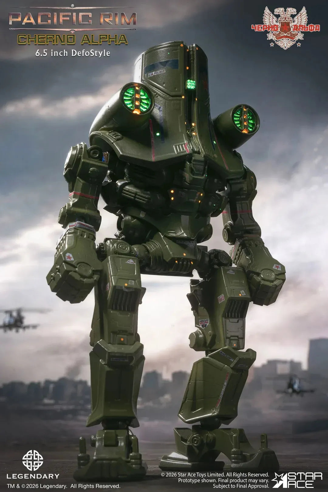 PACIFIC RIM CHERNO ALPHA DEFOSTYLE NX FIGURE
