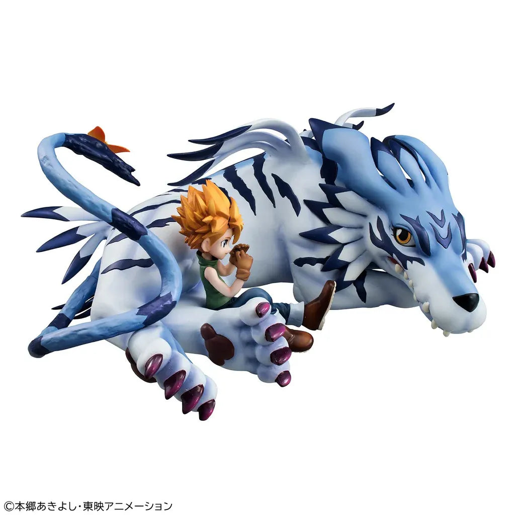 DIGIMON ADV GARURUMON & ISHIDA YAMATO G.E.M. STATUE (REPEAT)