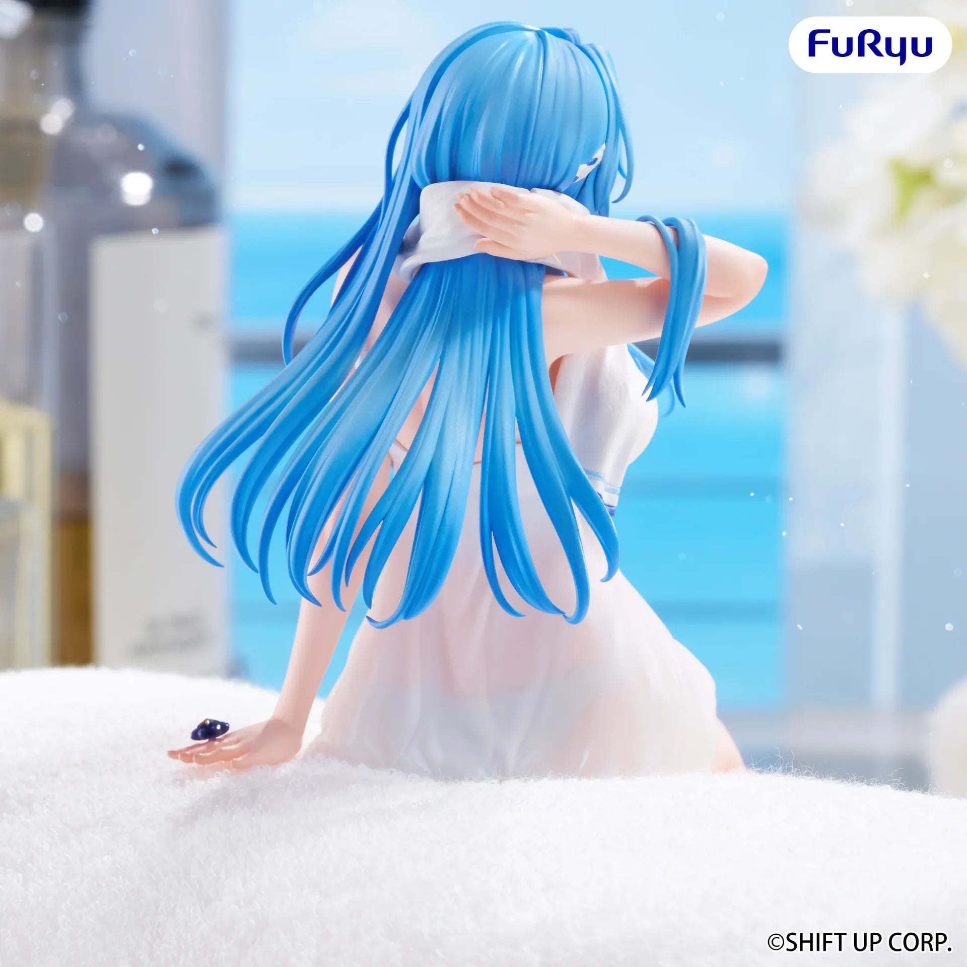 GODDESS OF VICTORY NIKKE HELM AFTER SHOWER NOODLE STOPPER FIGURE