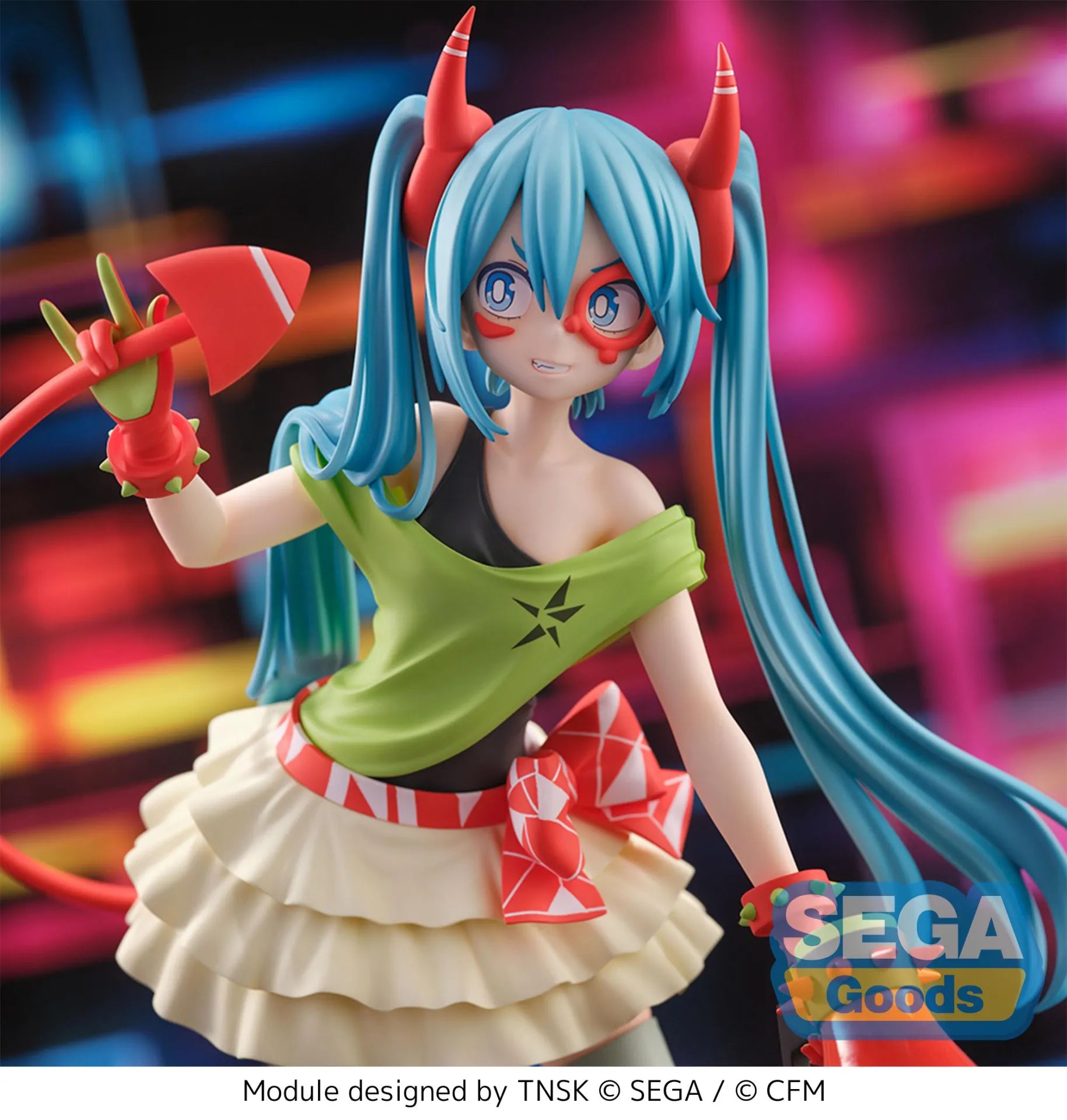 HATSUNE MIKU PROJECT DIVA X DE:MONSTAR T.R FIGURIZMA RERUN