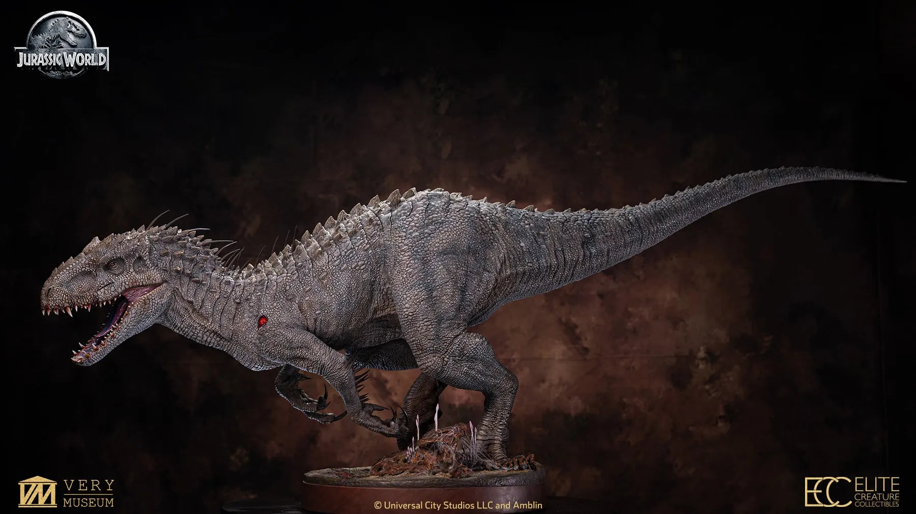 JURASSIC WOLRD INDOMINUS REX 1/12 SCALE MAQUETTE
