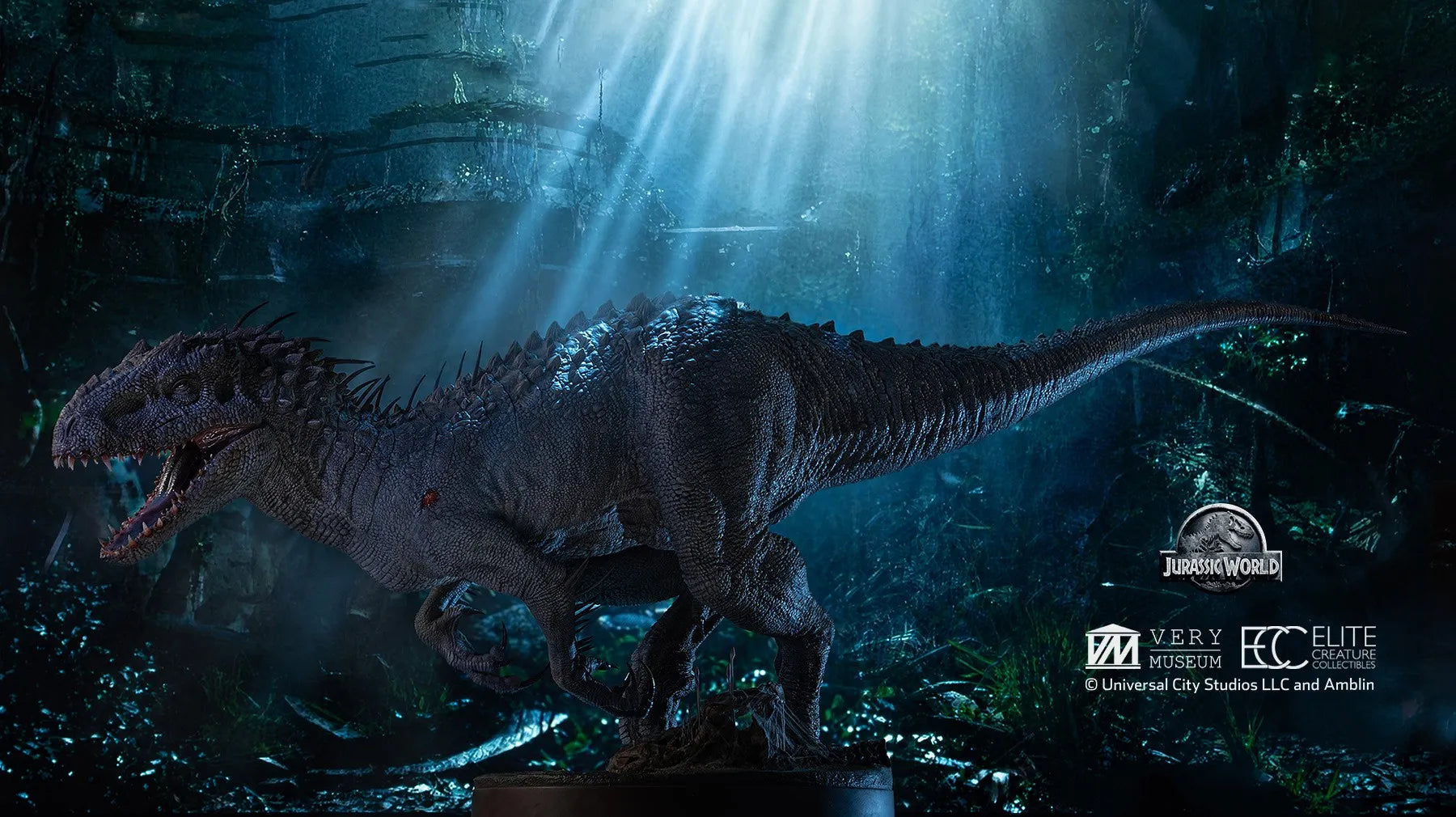 JURASSIC WOLRD INDOMINUS REX 1/12 SCALE MAQUETTE