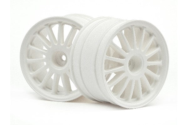 WR8 Tarmac Wheel White (2.2inch/57X35Mm/2Pcs)