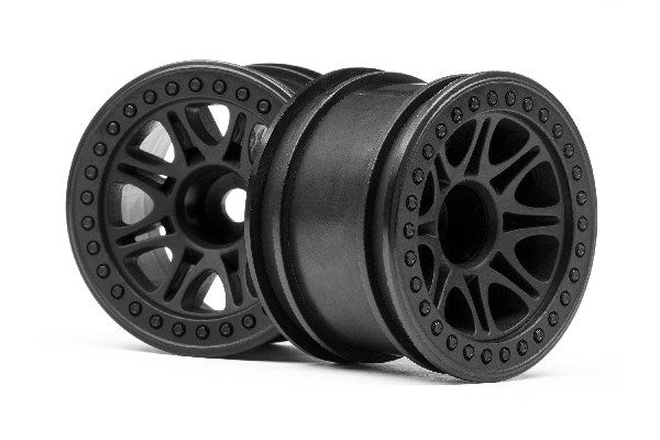 Split 8 Truck Wheel (Black/2Pcs)