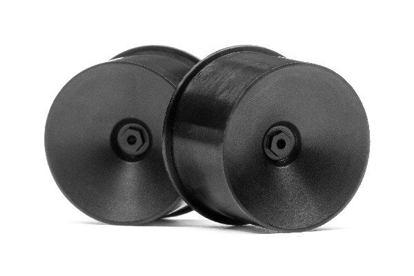 Q32 Dish Wheel Set (Black/22X14/4Pcs)