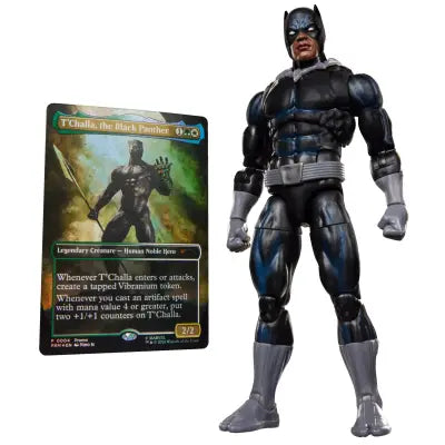MARVEL LEGENDS MAGIC THE GATHERING BLACK PANTHER ACTION FIGURE
