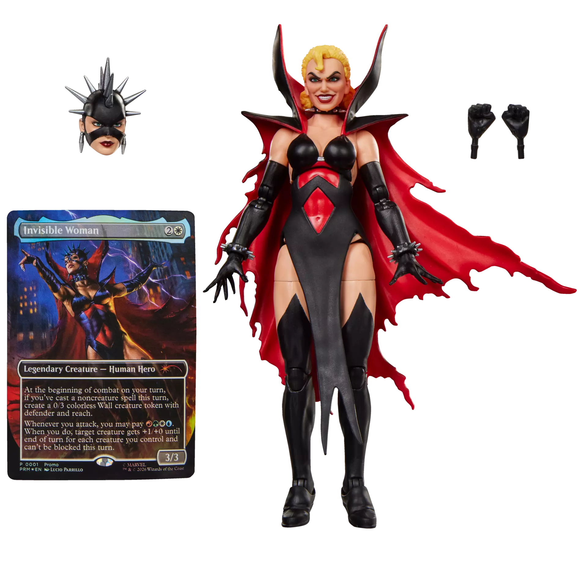 MARVEL LEGENDS MAGIC THE GATHERING MALICE SUE STORM ACTION FIGURE