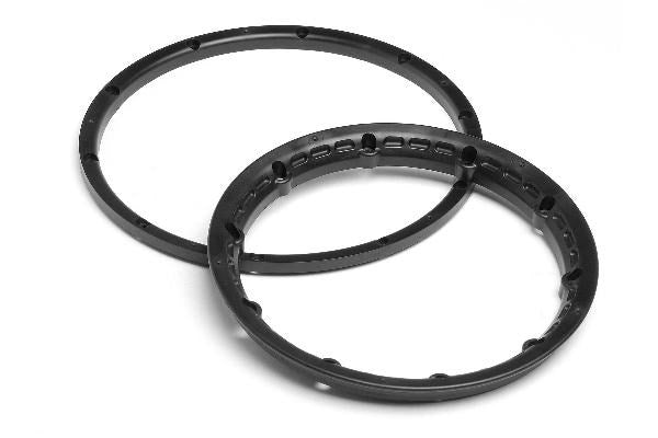 Heavy Duty Wheel Bead Lock Rings (Black/For 2 Whl)