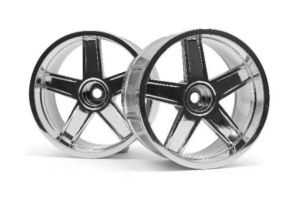 Lp35 Wheel Mf Type Chrome (9Mm Offset/2Pcs)