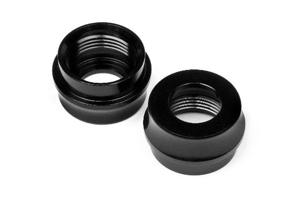 Big Bore Shock Bottom Cap _Black/2Pcs_