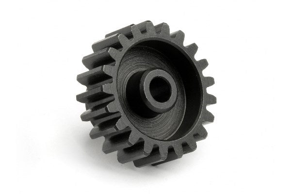 21T Steel Pinion Gear (0.8 M / 32DP 3.175 Shaft)