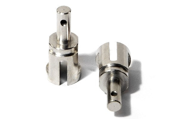 Heavy-Duty Diff Shaft 14X34Mm (Silver/2Pcs)