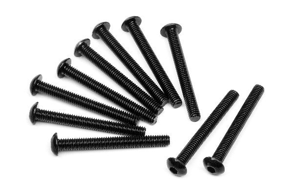 Button Head Screw M4X35Mm (Hex Socket/10Pcs)