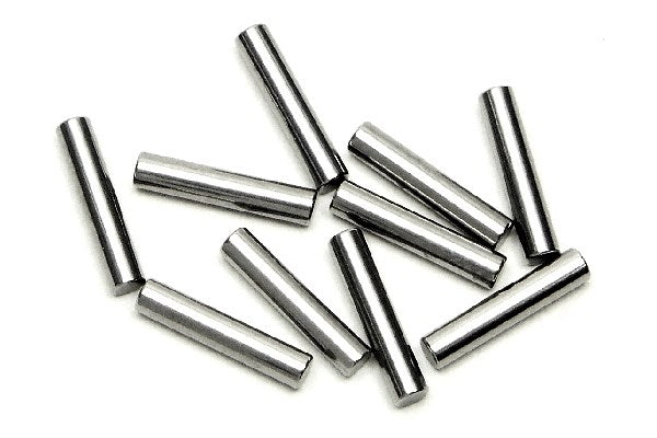 Pin 2 X 10Mm Silver (10 Pcs)