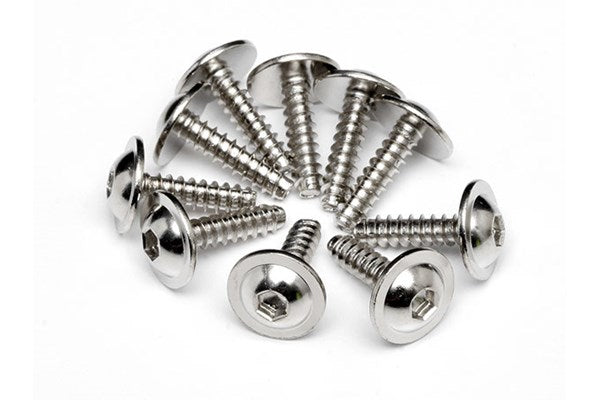 Tp. Flanged Screw M2.6X10Mm (Hex Socket/10Pcs)