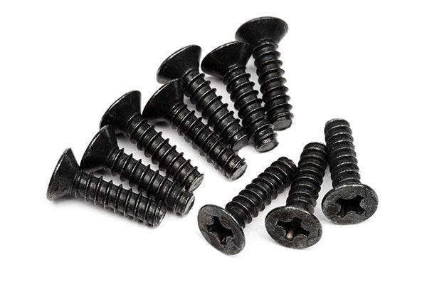 Tp. Flat Head Screw M3X12Mm (10Pcs)