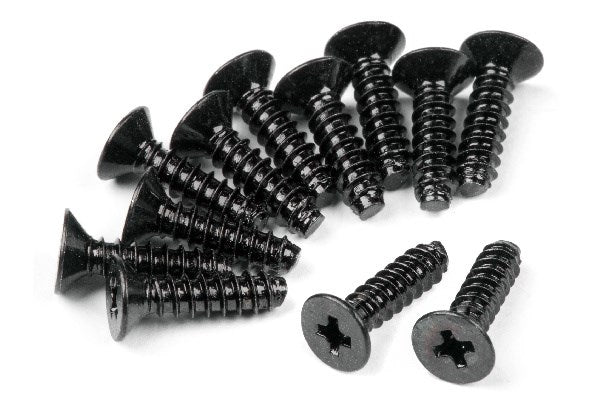 TP FLAT HEAD SCREW M2.6X10MM (12PCS)