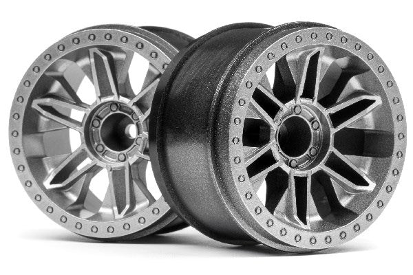 6-SHOT ST WHEEL (SILVER/2PCS)